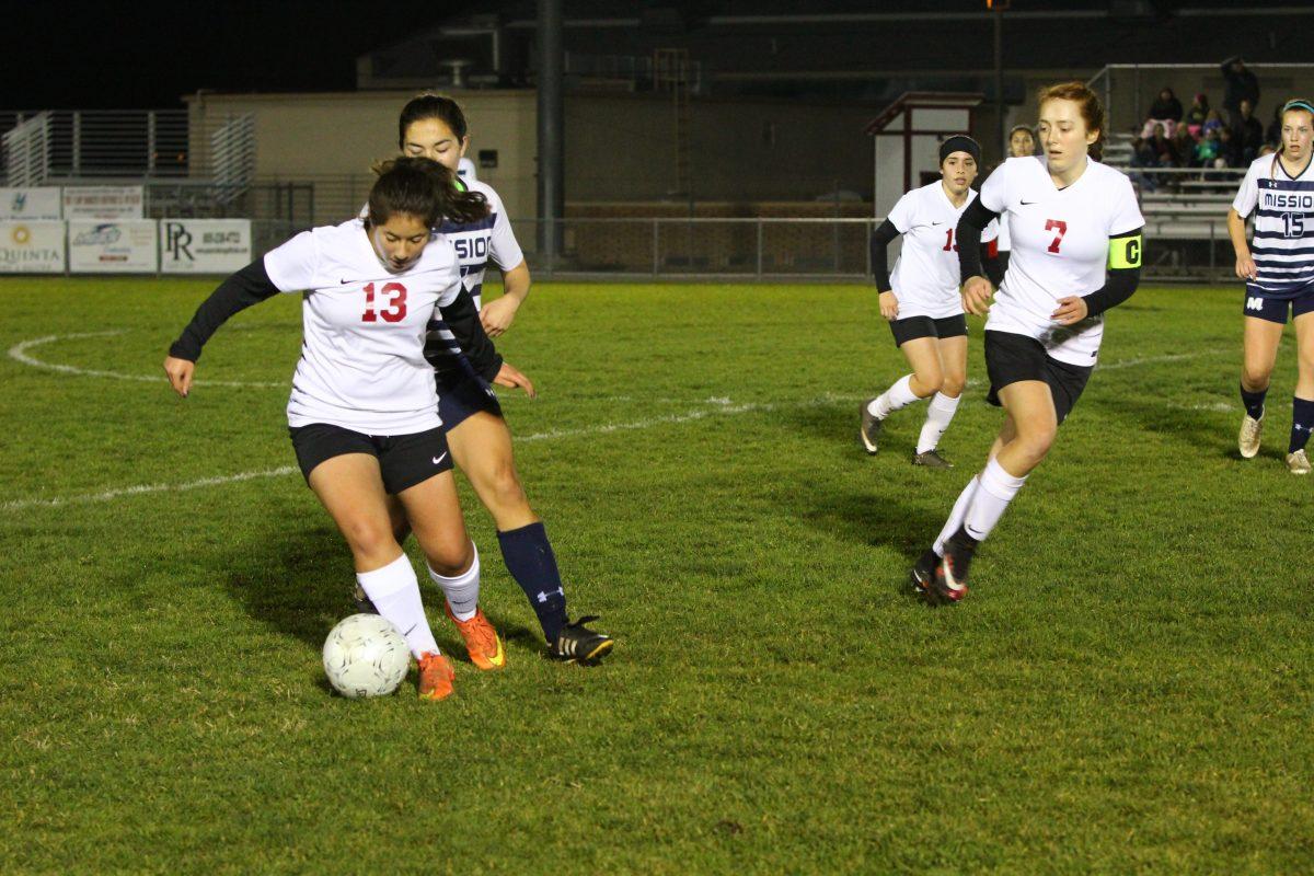Bearcat girl soccer team loses to the SLO Tigers