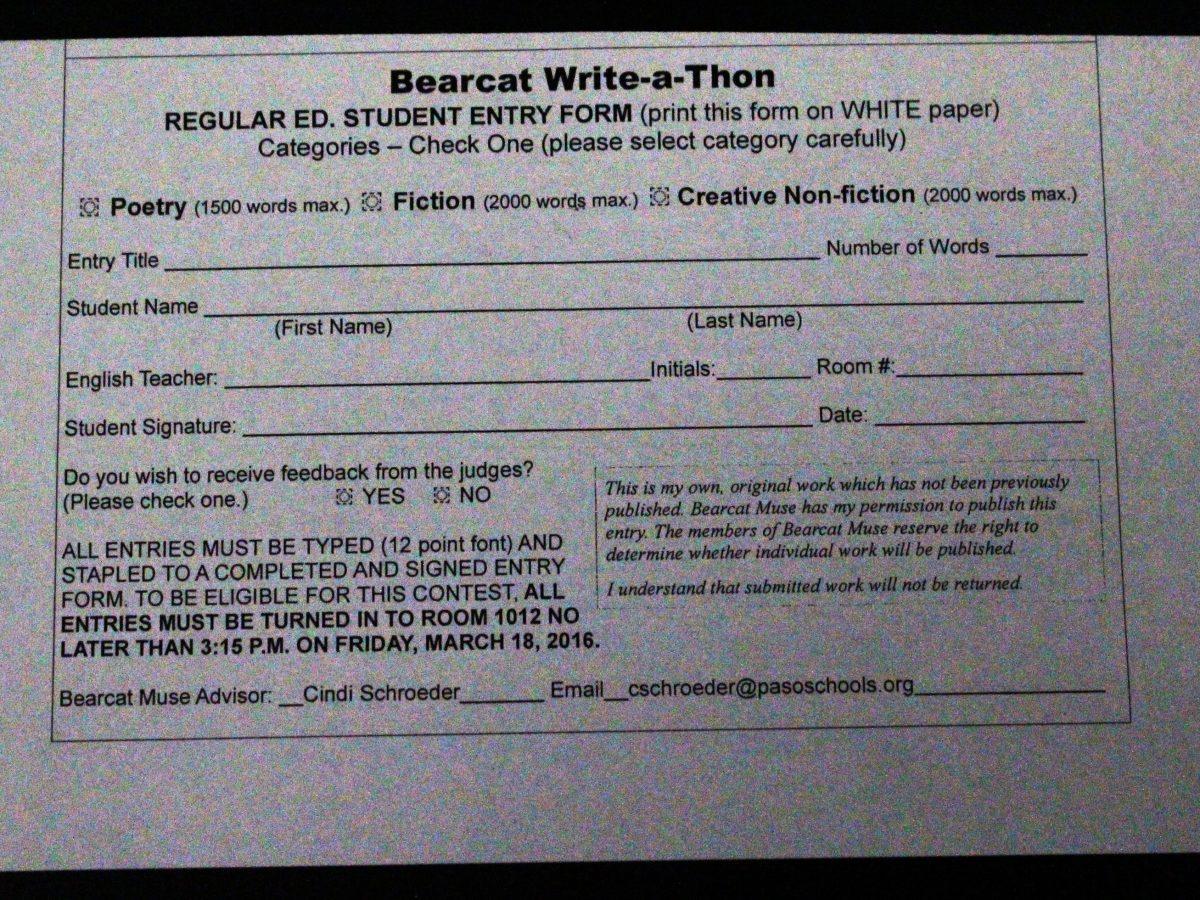 Bearcat Muse Write-a-thon