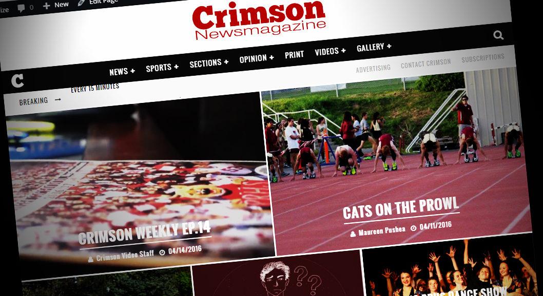 Crimson website named 6th at National Convention