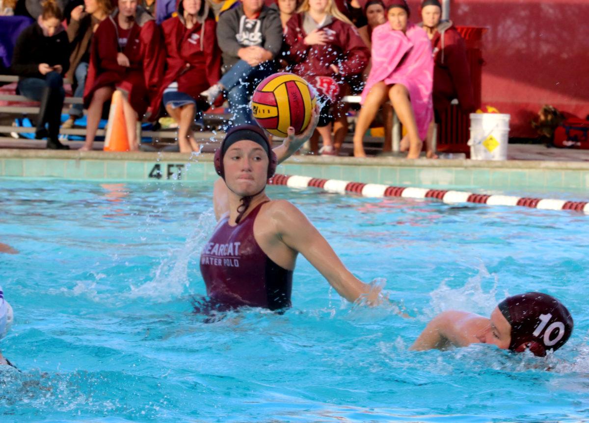 Girls Water Polo Pounds the Hounds