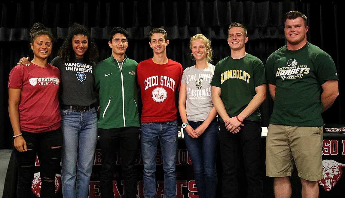 Seven Bearcats sign letters of intent