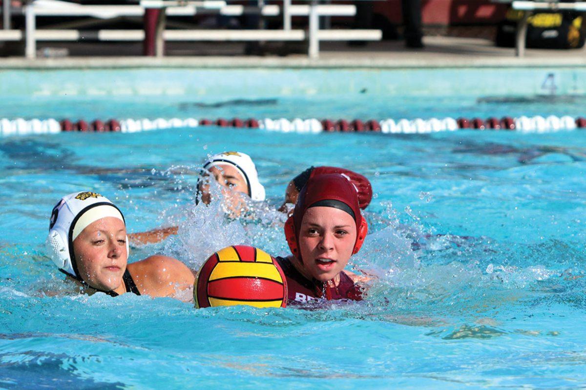 Varsity+Girls+Water+Polo+takes+second+in+league.