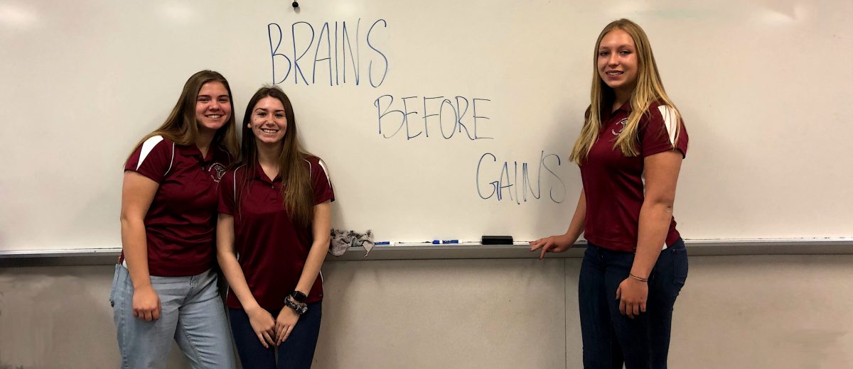 Brains before gains
