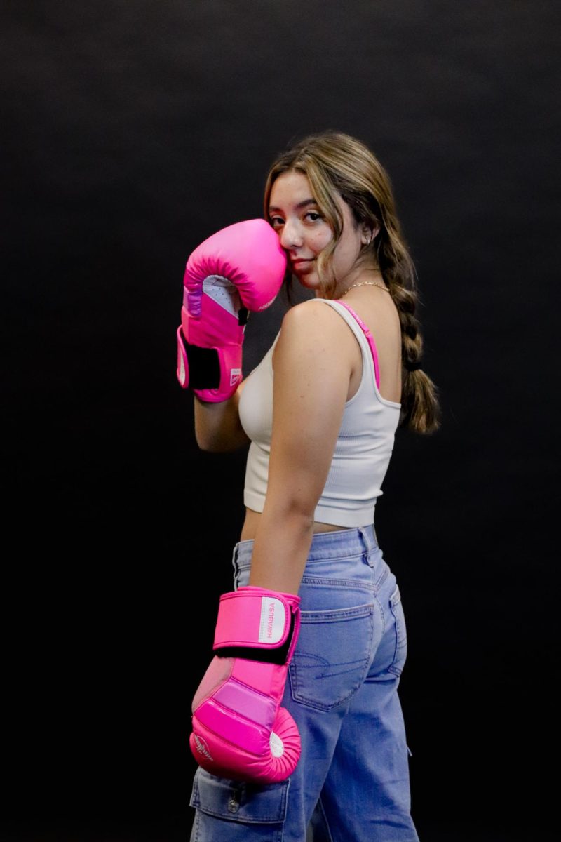 Frida Bejar Rico trains weekly at Goat Shack in Paso Robles. She has boxed since 2022.