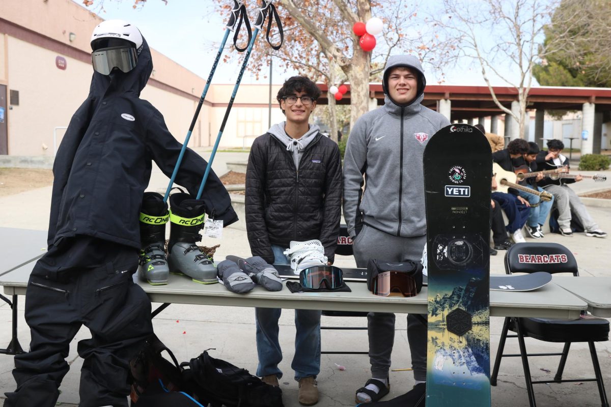 Jose Bustamante (12) and Sam Daniels (12) representing Alpine Club, Room 102.