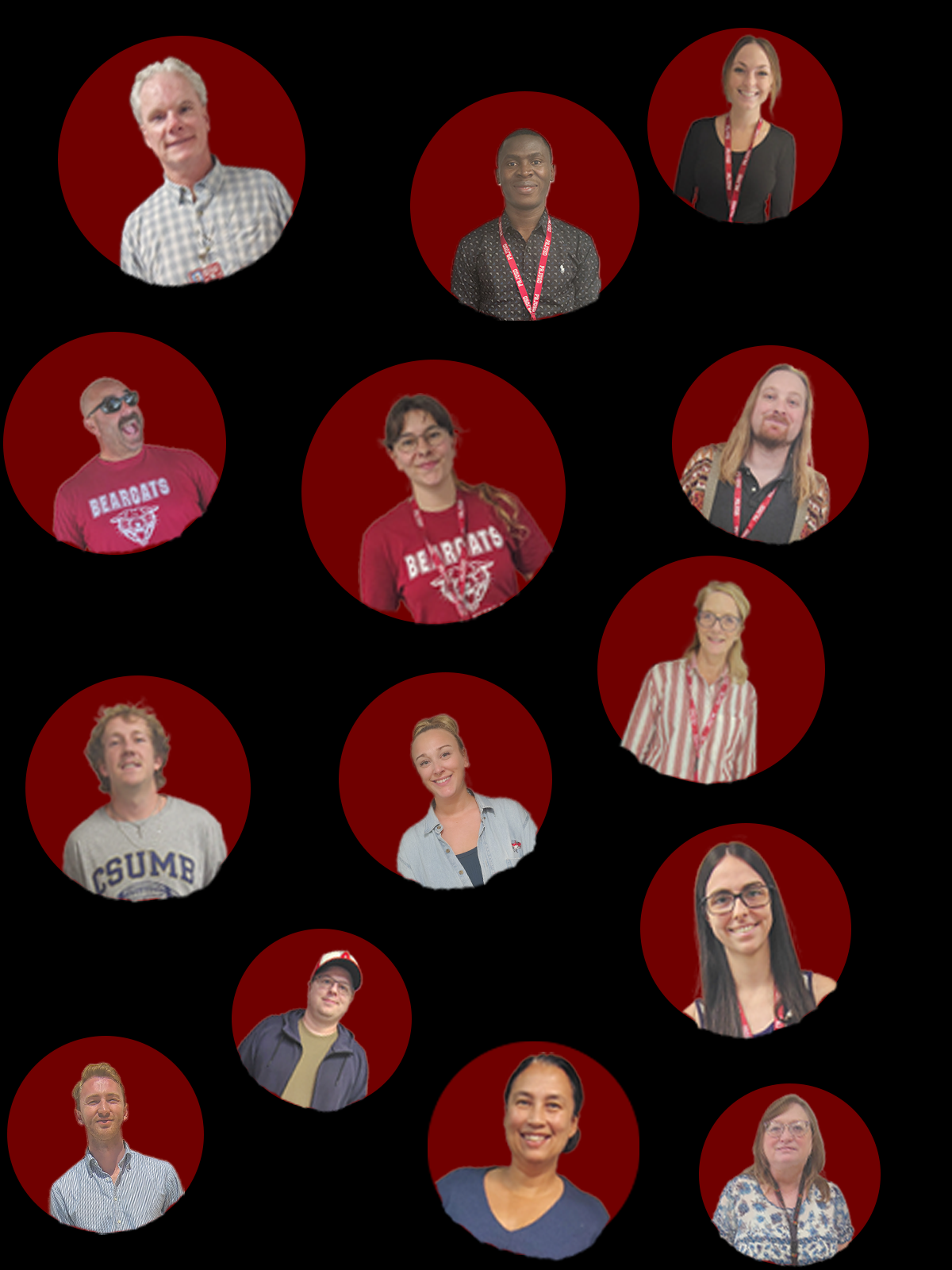 NEW FACES ACROSS CAMPUS