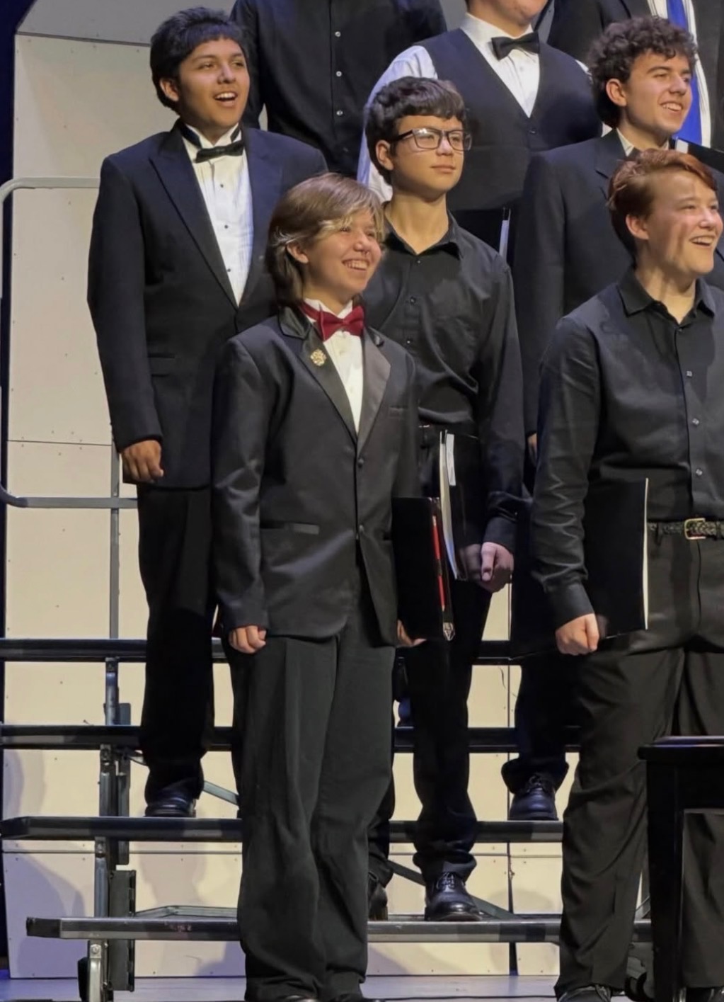 Photo of Wilson's live audition at All state