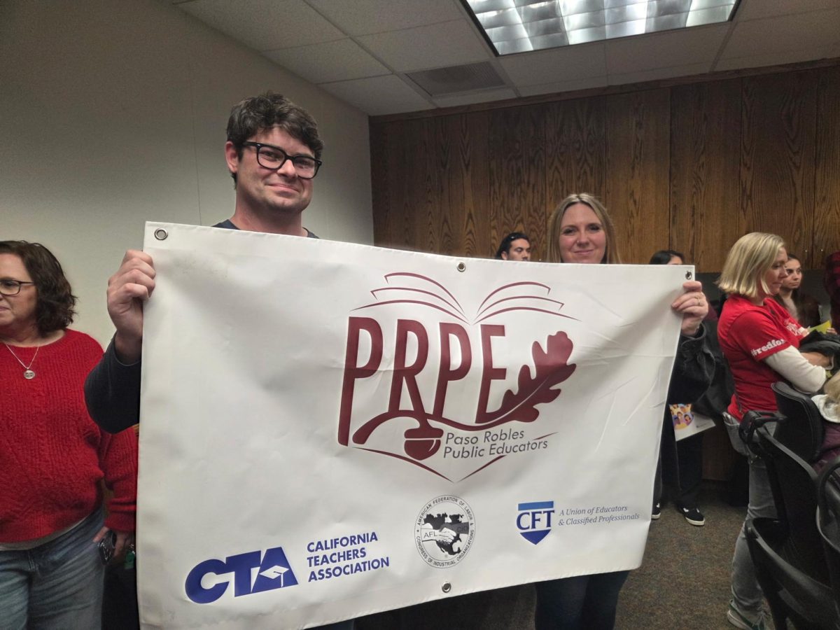 PRPE representing at the board meeting