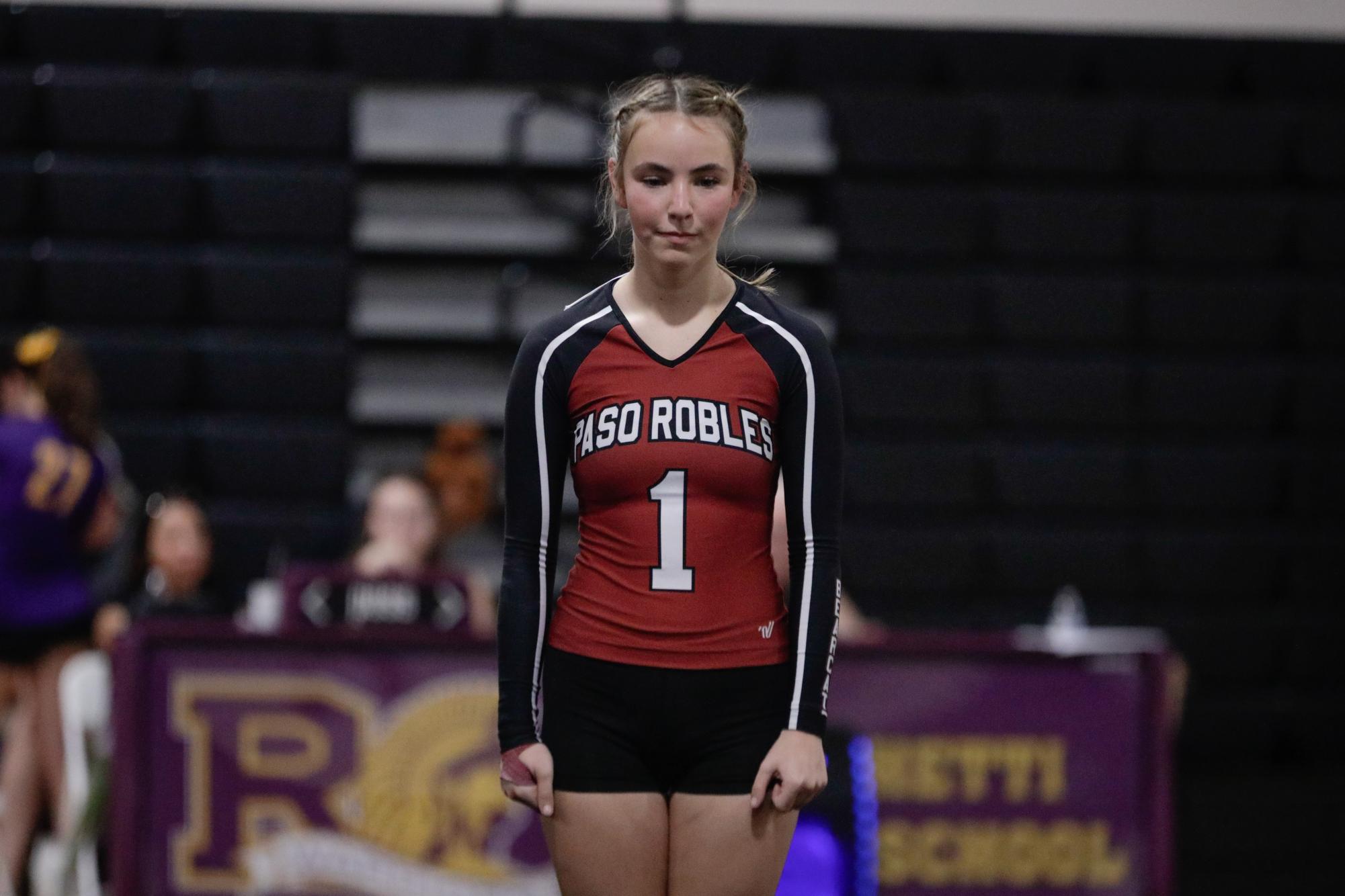 Teagan Borla prepares to perform during a stunt match (3/18/26)